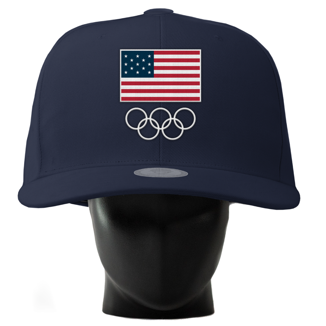 Paris Olympics USA Flag Noggin