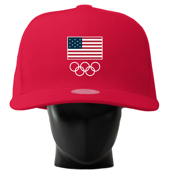Paris Olympics USA Flag Noggin
