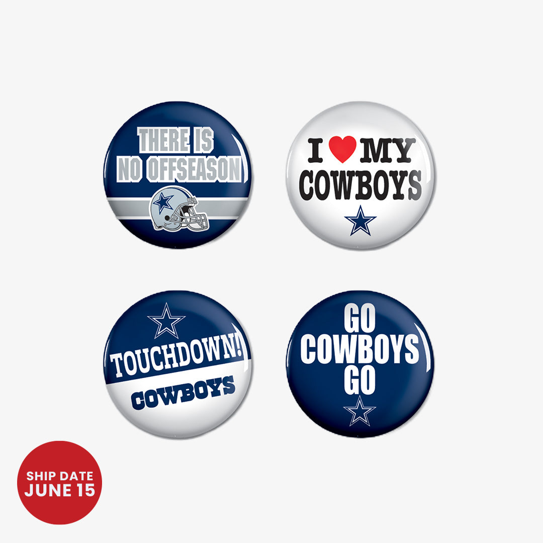 Dallas Cowboys Button Pack