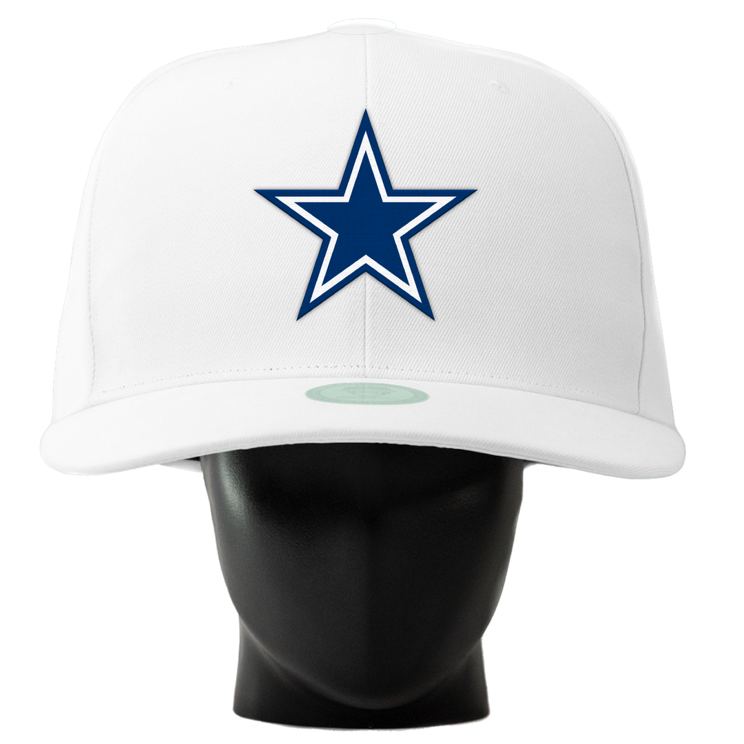 All white dallas cowboys cap on sale