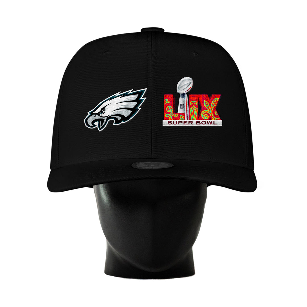 "Philadelphia Eagles X Super Bowl Dual Patch (LIMITED EDITION)" Noggin