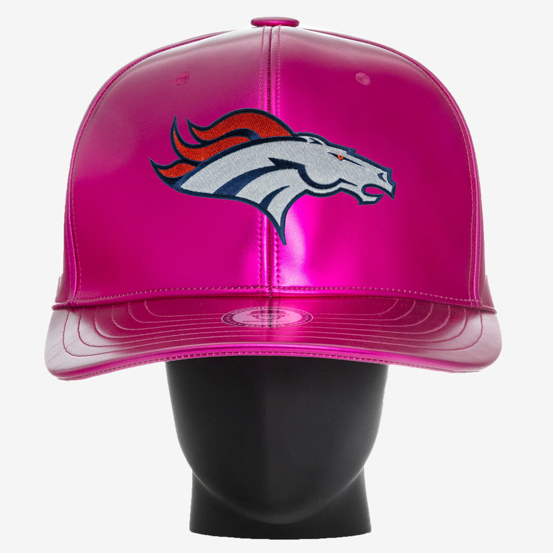 Denver Broncos "Chrome Collection" Pink NogginBoss