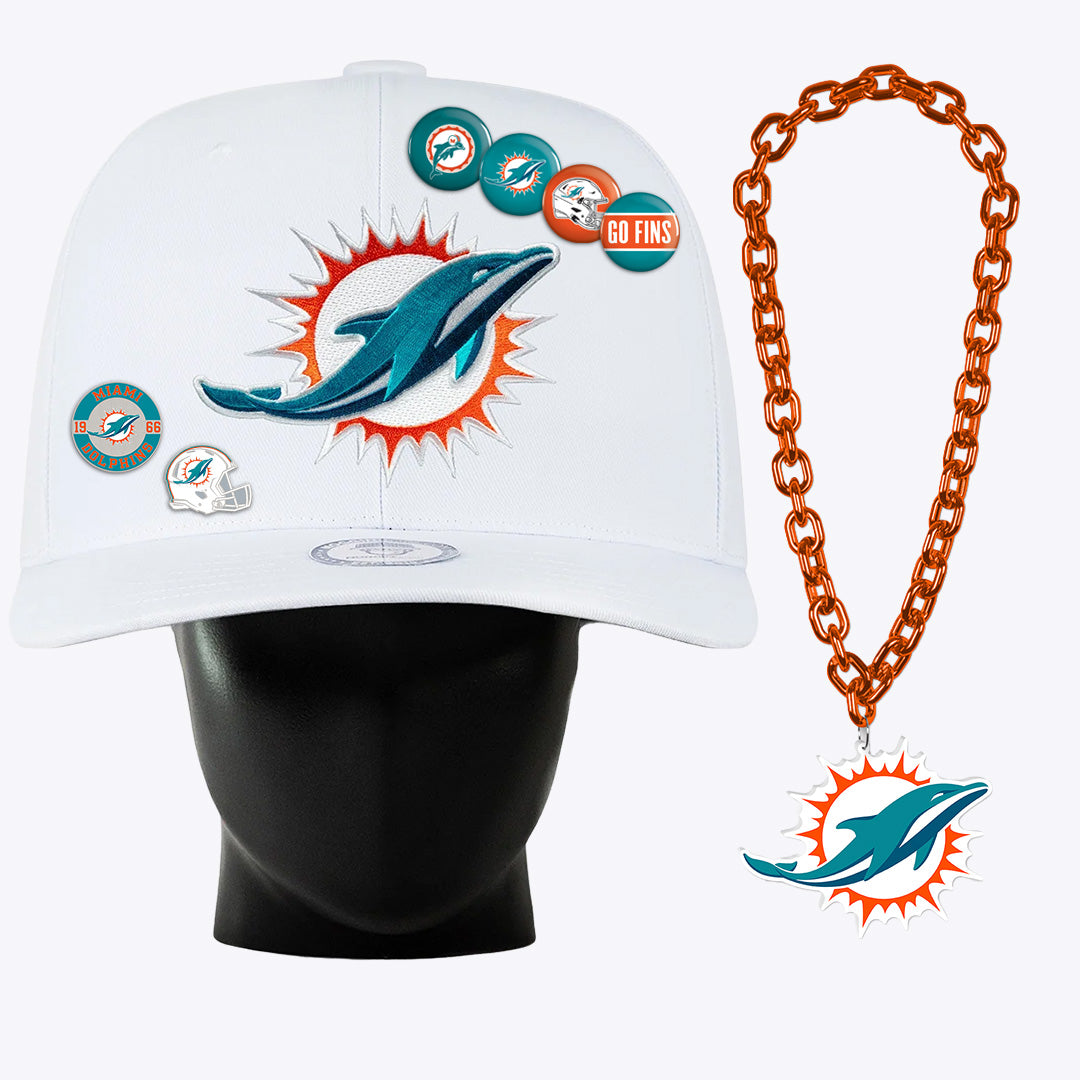 Miami Dolphins Super Fan Bundle