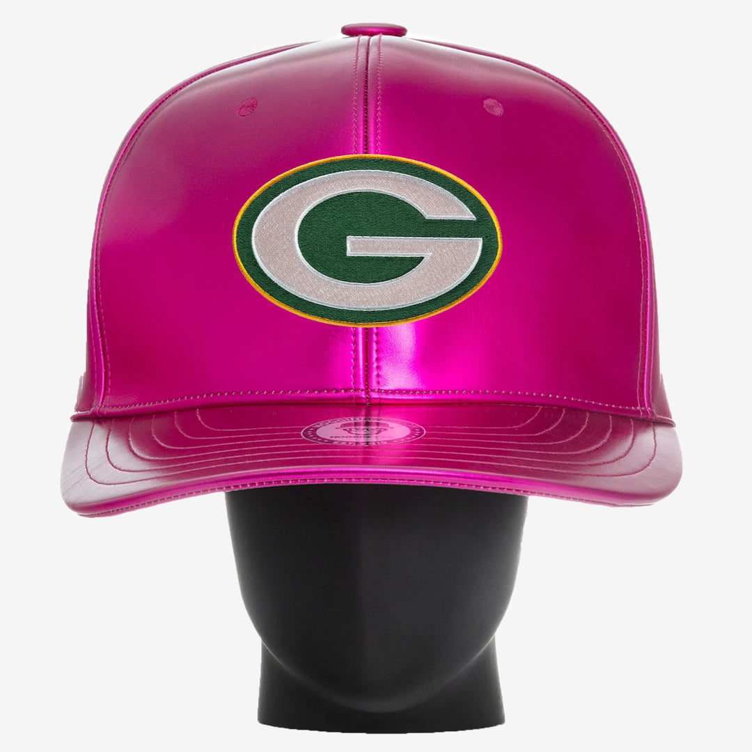 Green Bay Packers "Chrome Collection" Pink NogginBoss