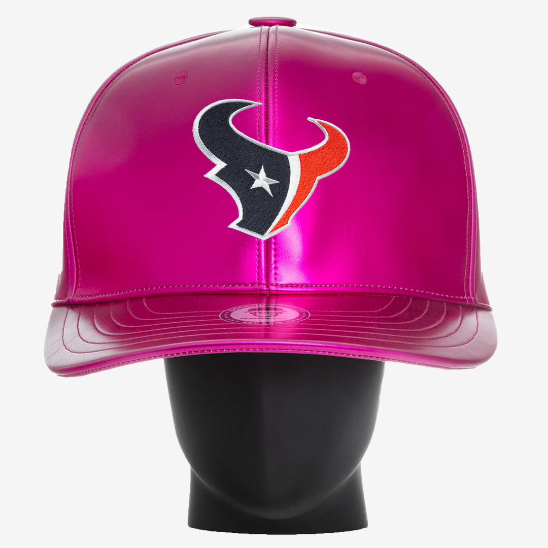 Houston Texans "Chrome Collection" Pink NogginBoss