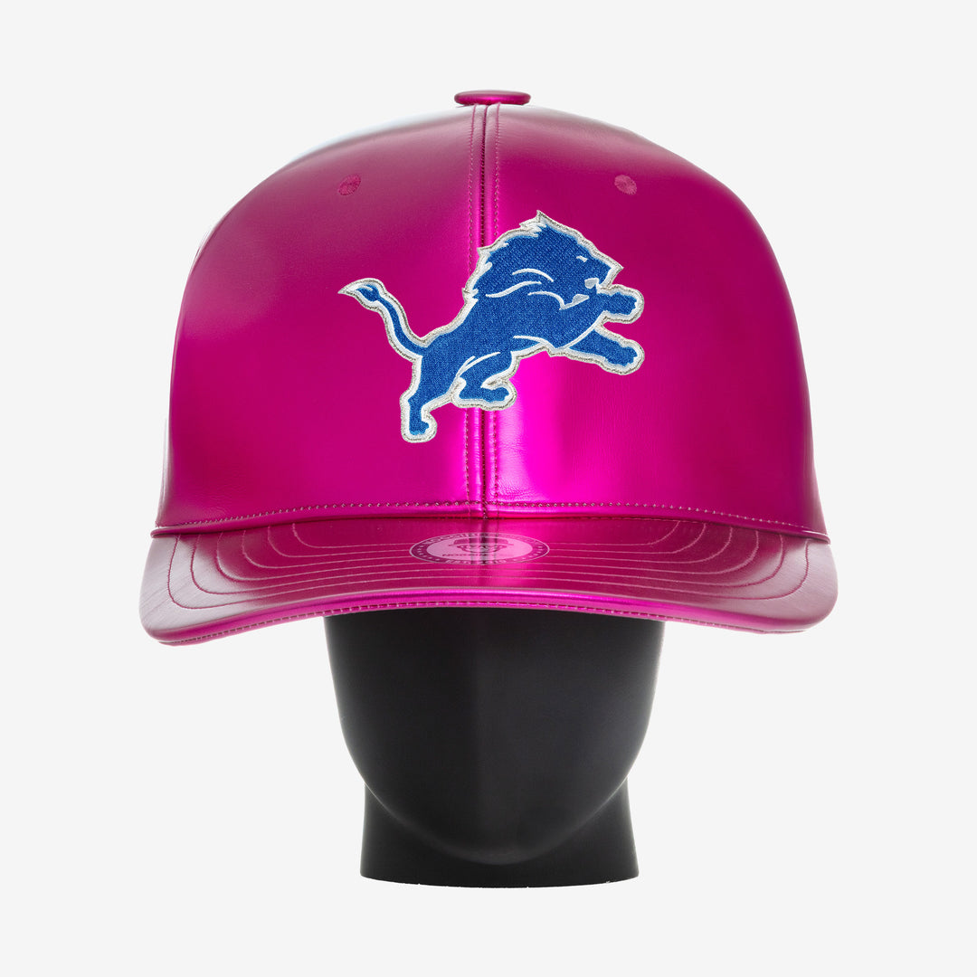 Detroit Lions Pink Noggin