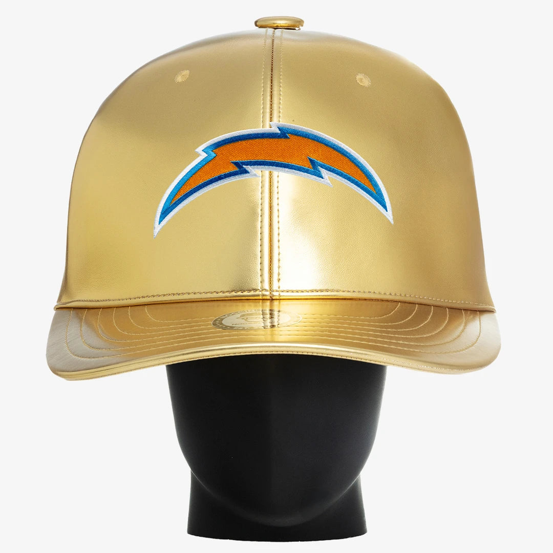 Los Angeles Chargers "Chrome Dome" Noggins