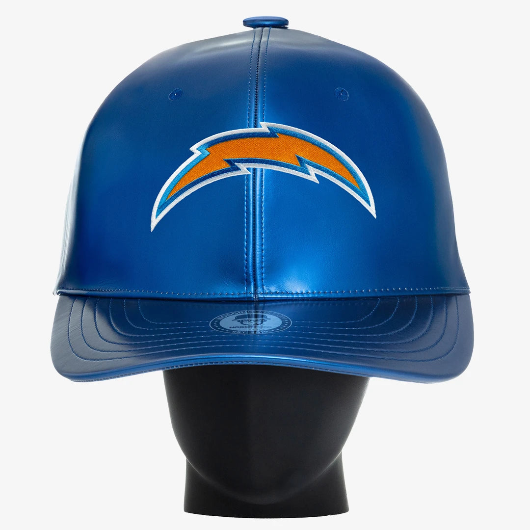 Los Angeles Chargers "Chrome Dome" Noggins
