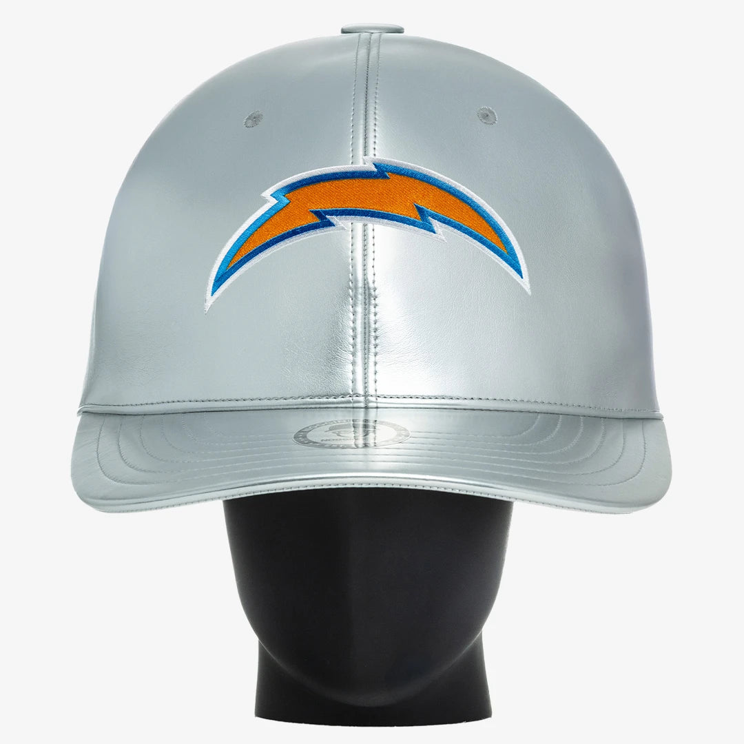 Los Angeles Chargers "Chrome Dome" Noggins