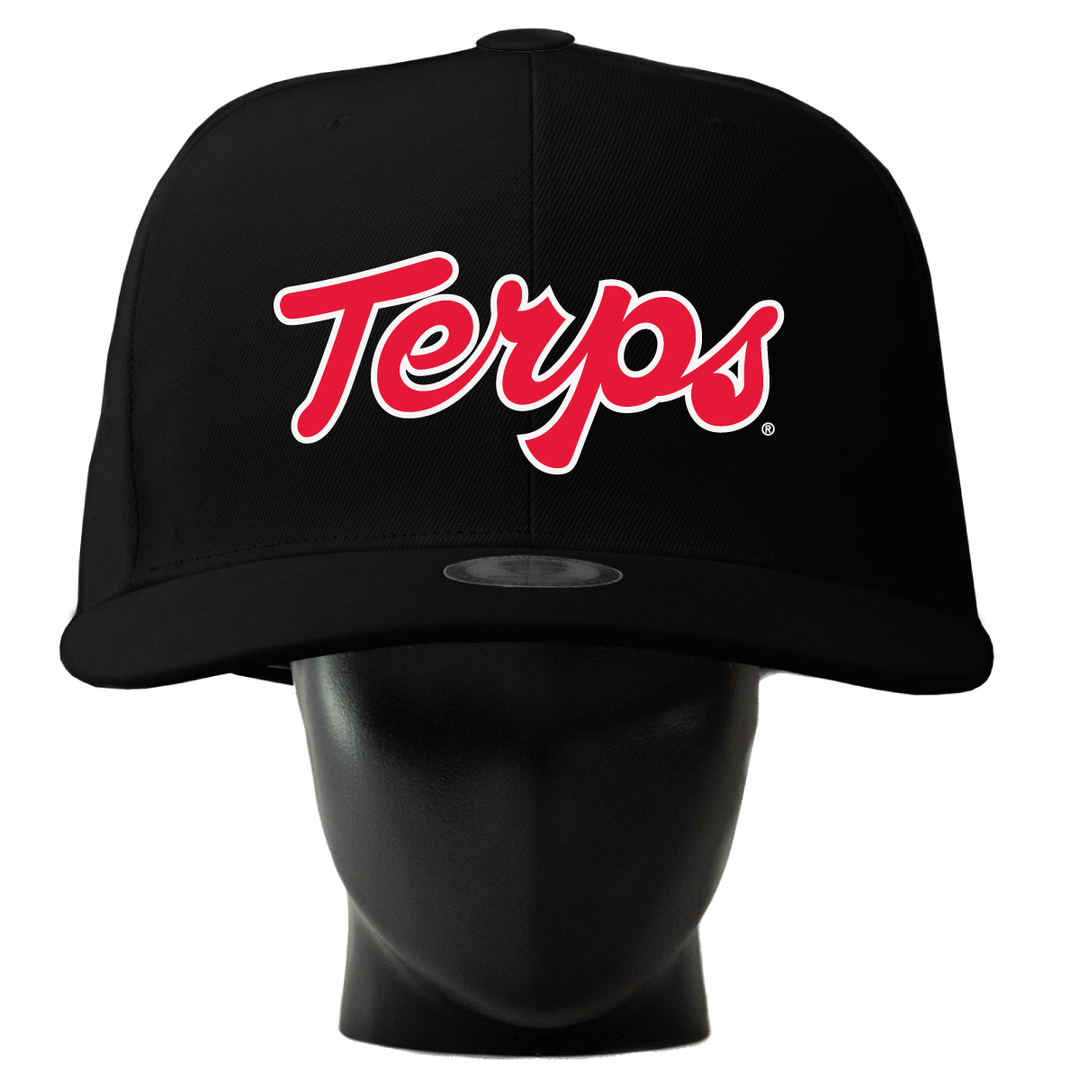 Maryland Terps Script Noggin