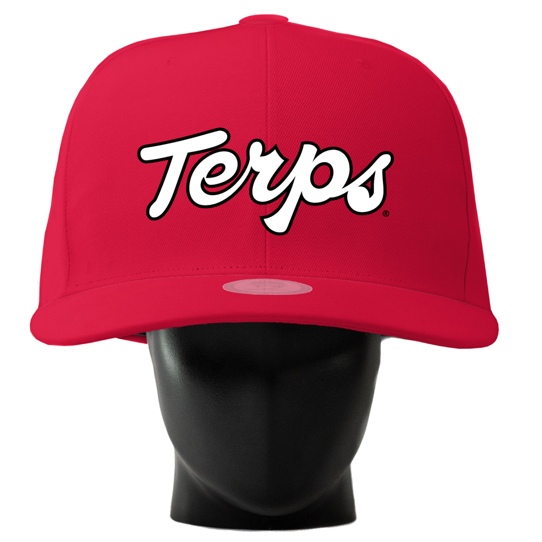 Maryland Terps Script Noggin