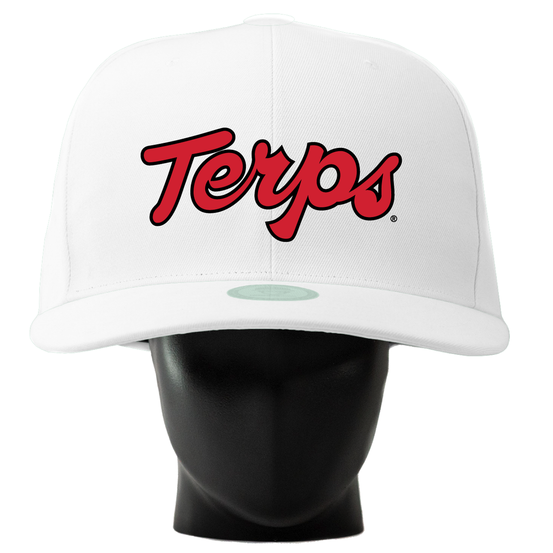 Maryland Terps Script Noggin