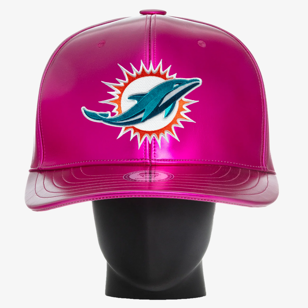 Miami Dolphins "Chrome Collection" Pink NogginBoss