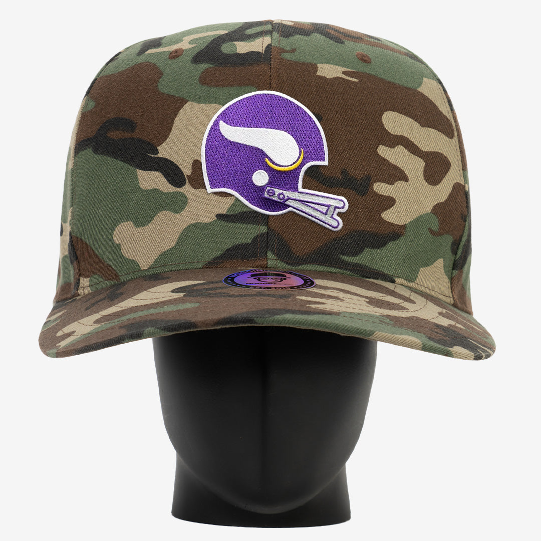 Minnesota Vikings Throwback Camo NogginBoss