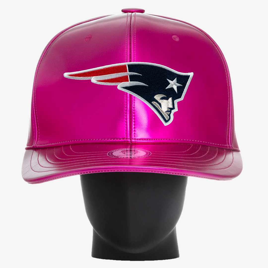 New England Patriots "Chrome Collection" Pink NogginBoss