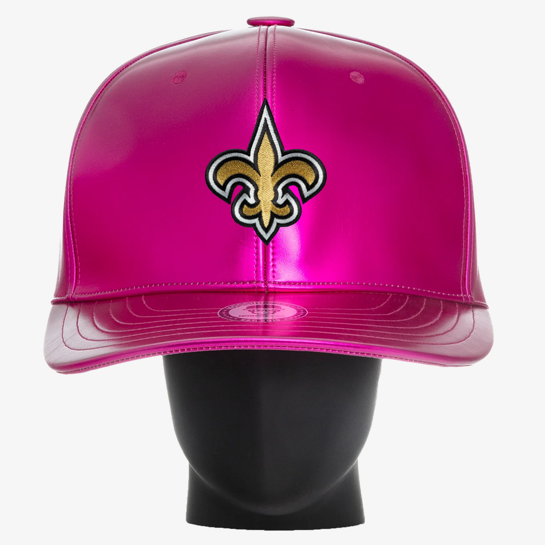 New Orleans Saints "Chrome Collection" Pink NogginBoss
