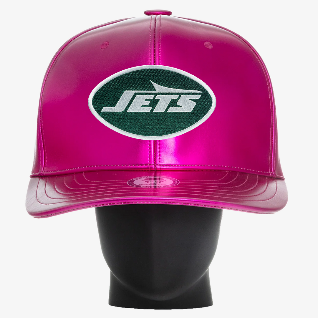 New York Jets "Chrome Collection" Pink NogginBoss
