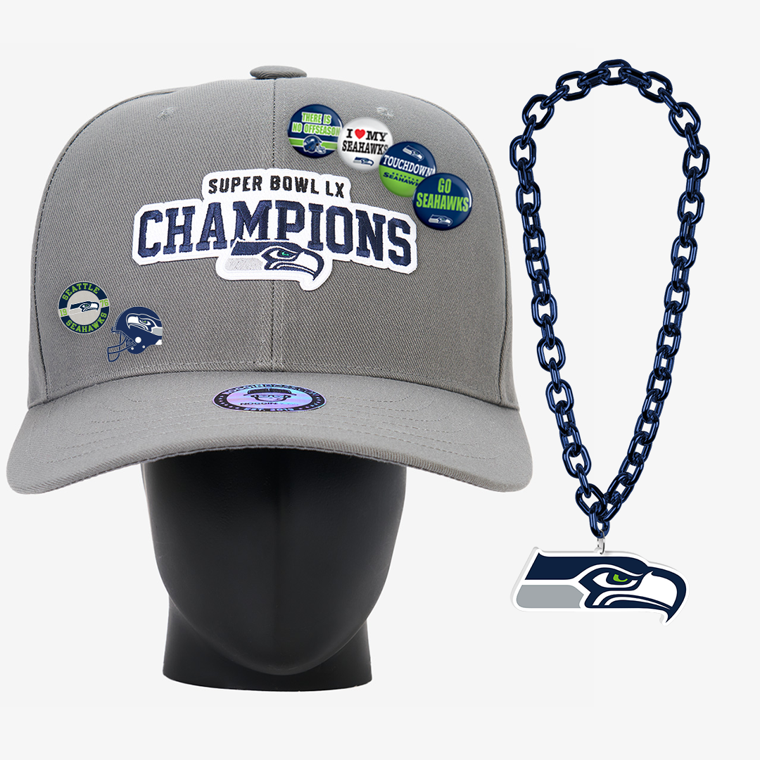 Seattle Seahawks X Super Bowl Championship Super Fan Bundle