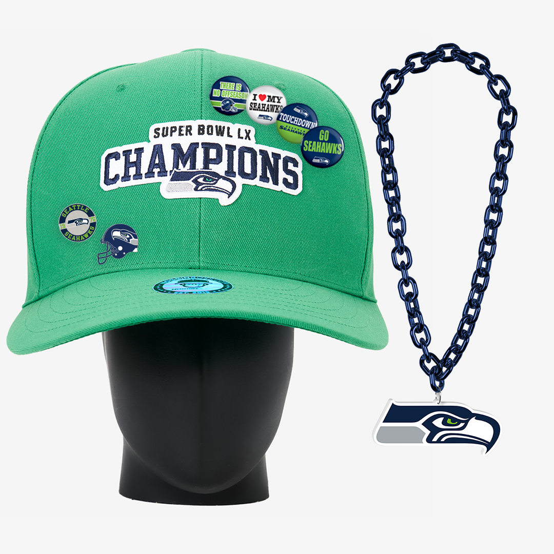 Seattle Seahawks X Super Bowl Championship Super Fan Bundle