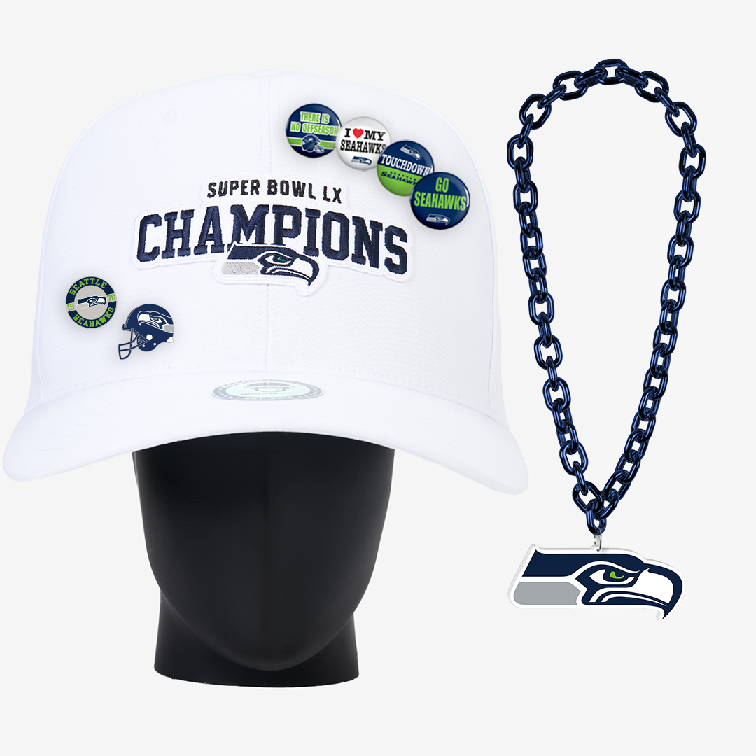 Seattle Seahawks X Super Bowl Championship Super Fan Bundle