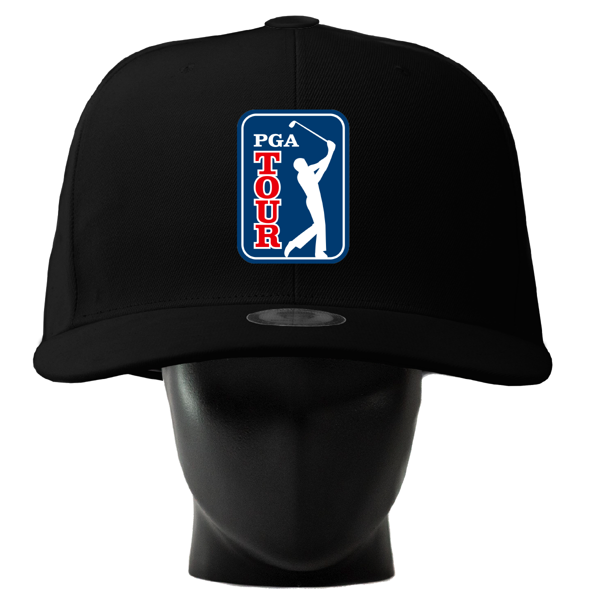 Pga Golf Tour Noggin Boss Oversized Baseball Hat Black L XL