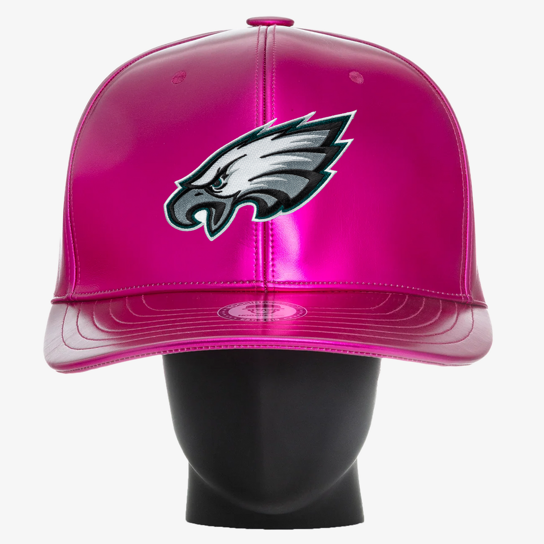 Philadelphia Eagles "Chrome Collection" Pink NogginBoss