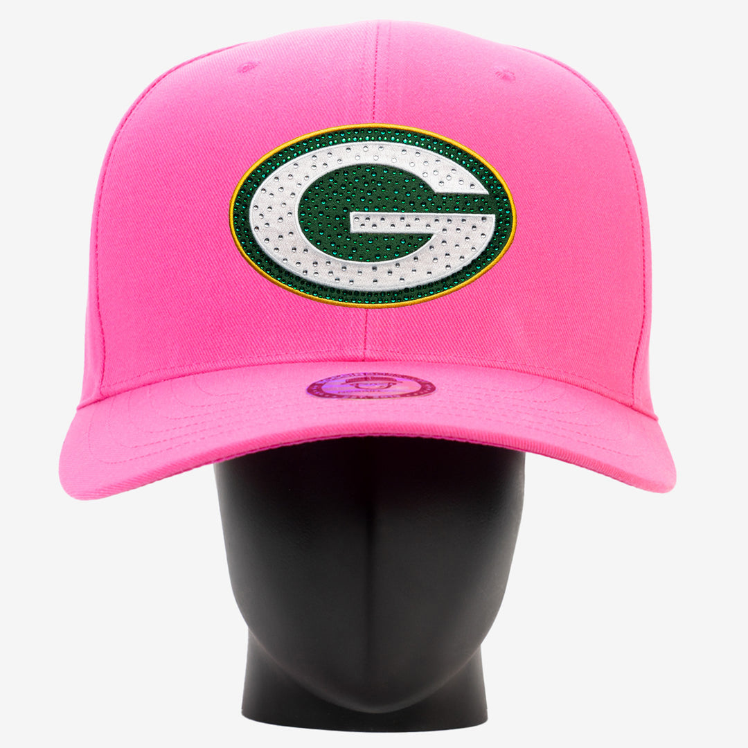 Green Bay Packers "Bling Boss" Pink NogginBoss