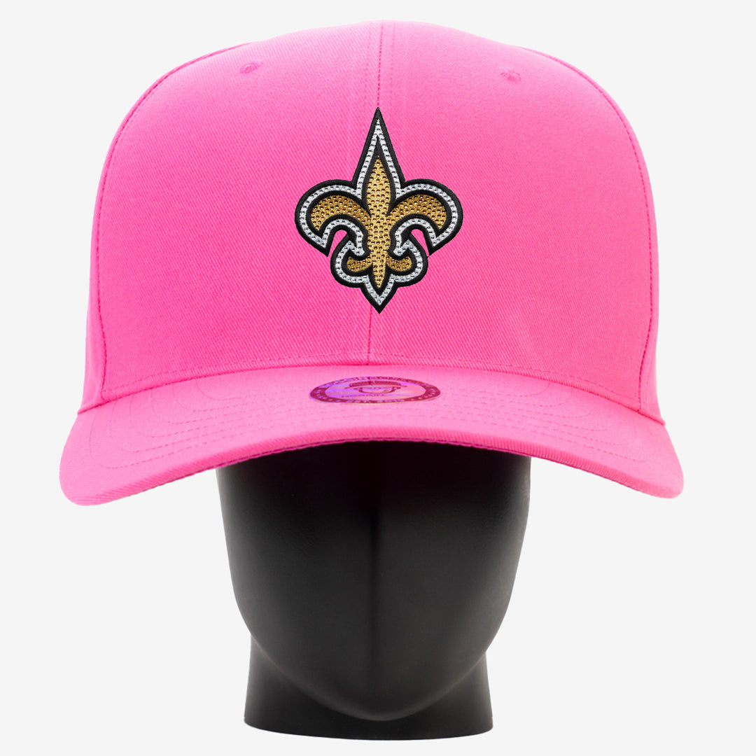 New Orleans Saints "Bling Boss" Pink NogginBoss