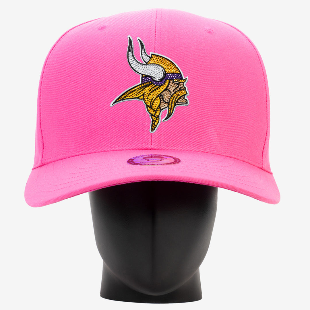 Minnesota Vikings "Bling Boss" Pink NogginBoss
