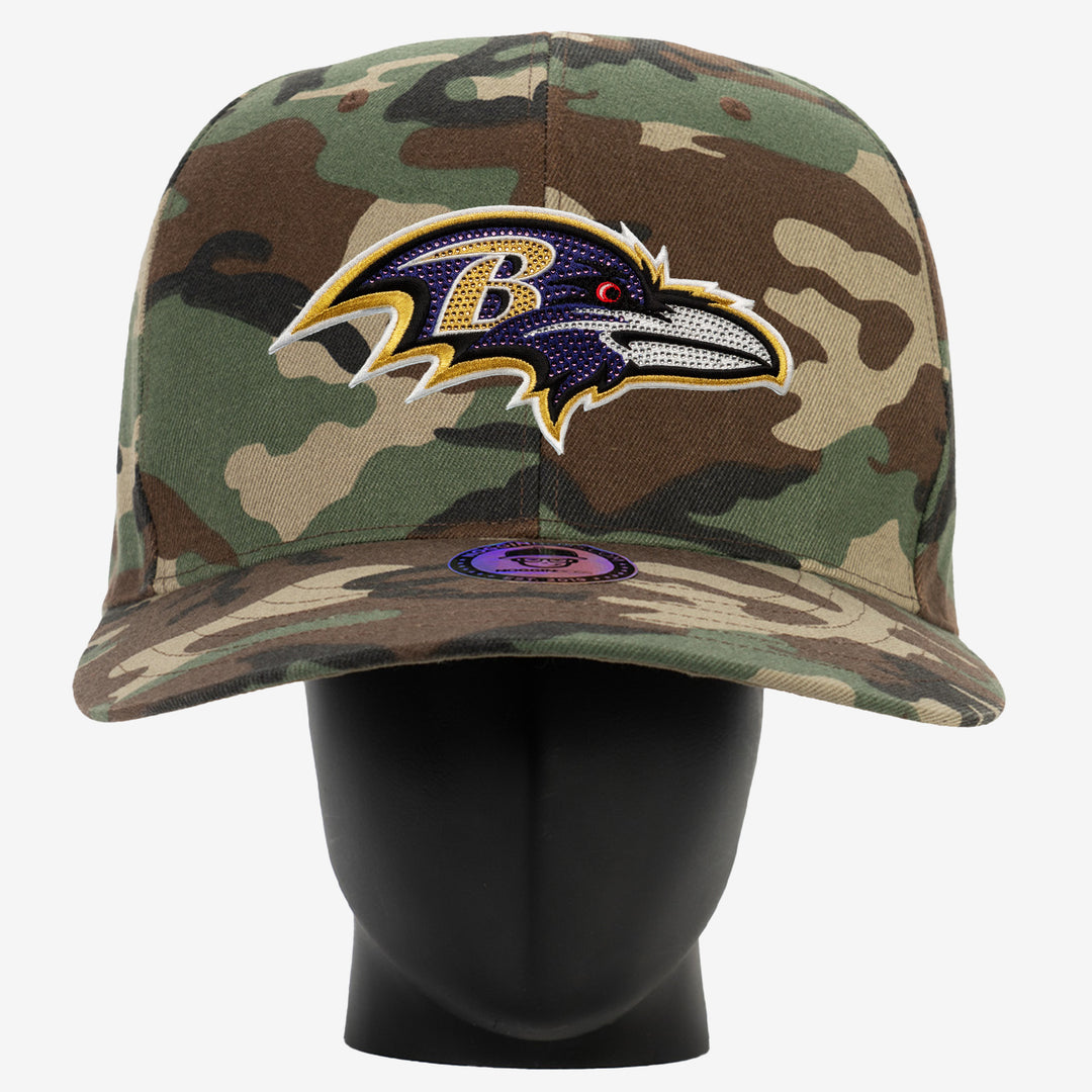 Baltimore Ravens "Bling Boss" Camo NogginBoss