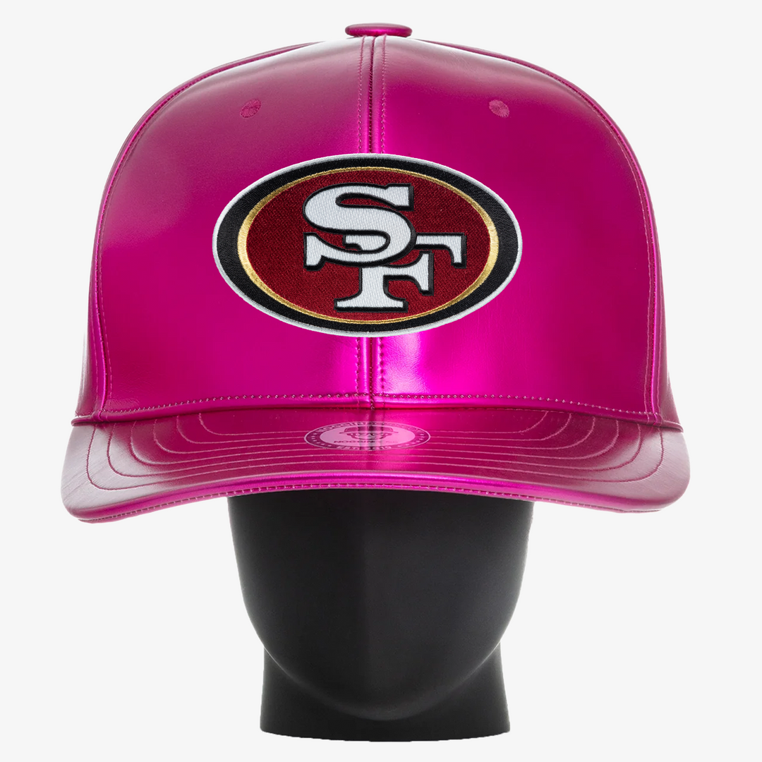 San Francisco 49ers "Chrome Collection" Pink NogginBoss