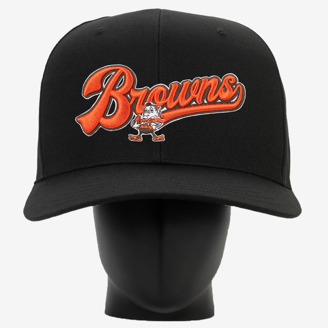 Cleveland Browns Throwback Script NogginBoss