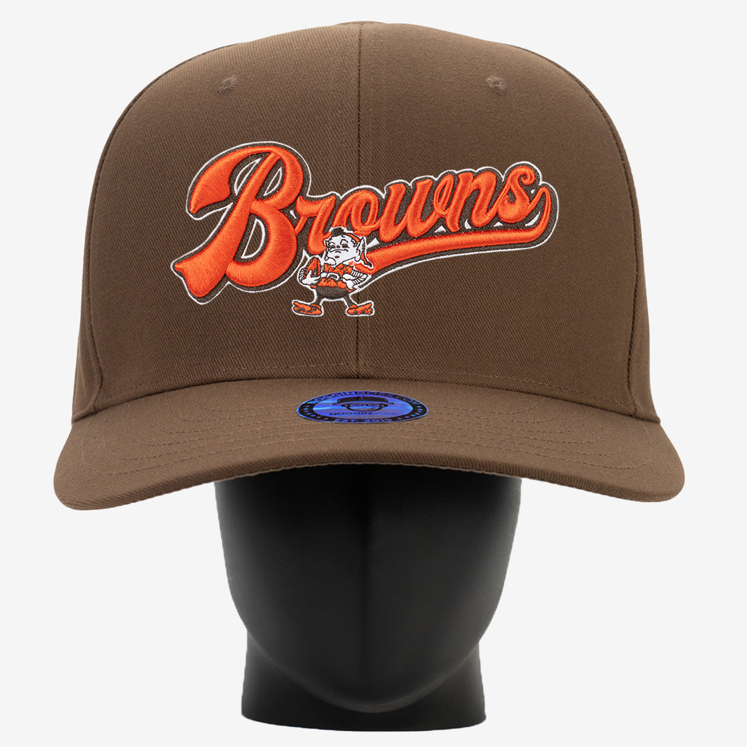 Cleveland Browns Throwback Script NogginBoss