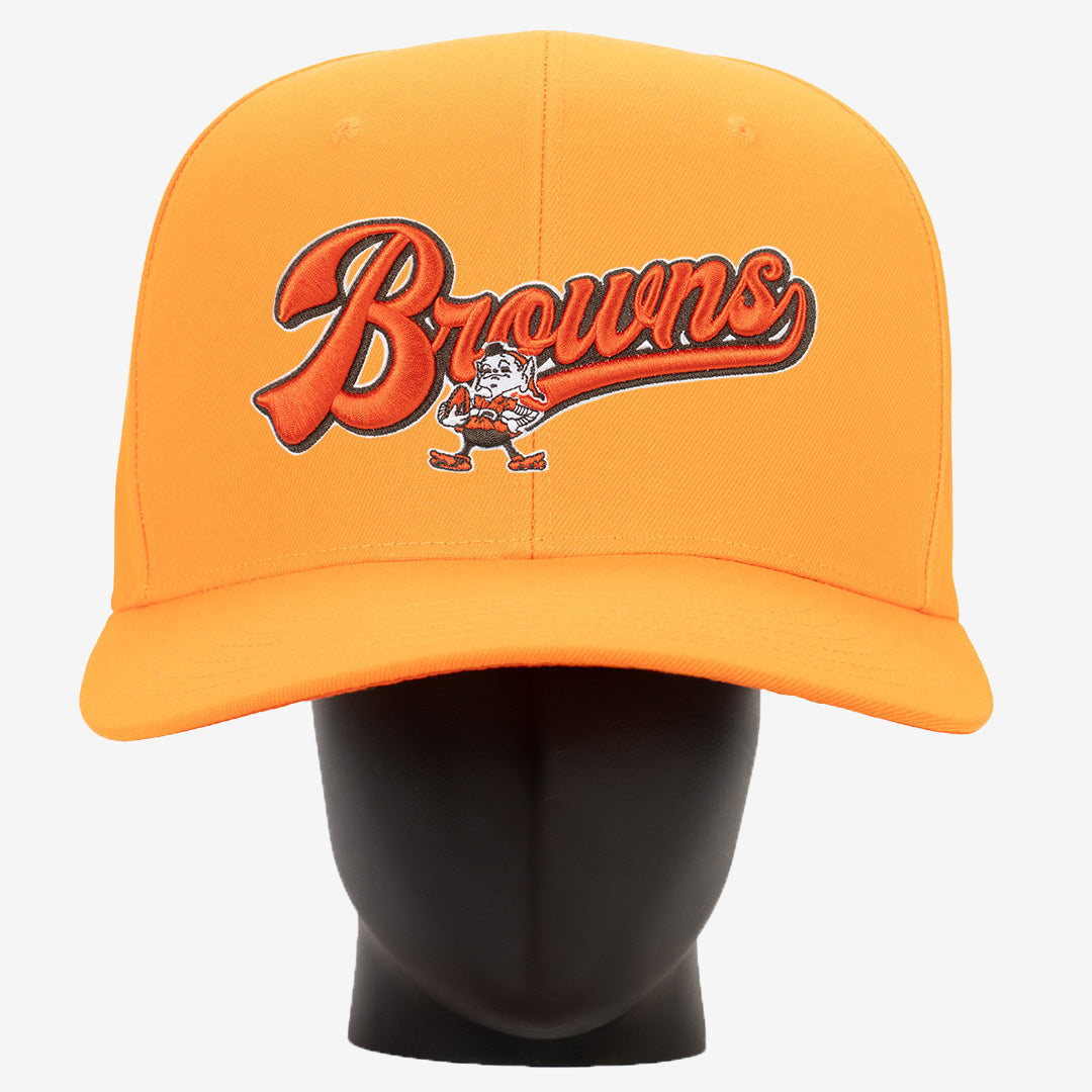 Cleveland Browns Throwback Script NogginBoss