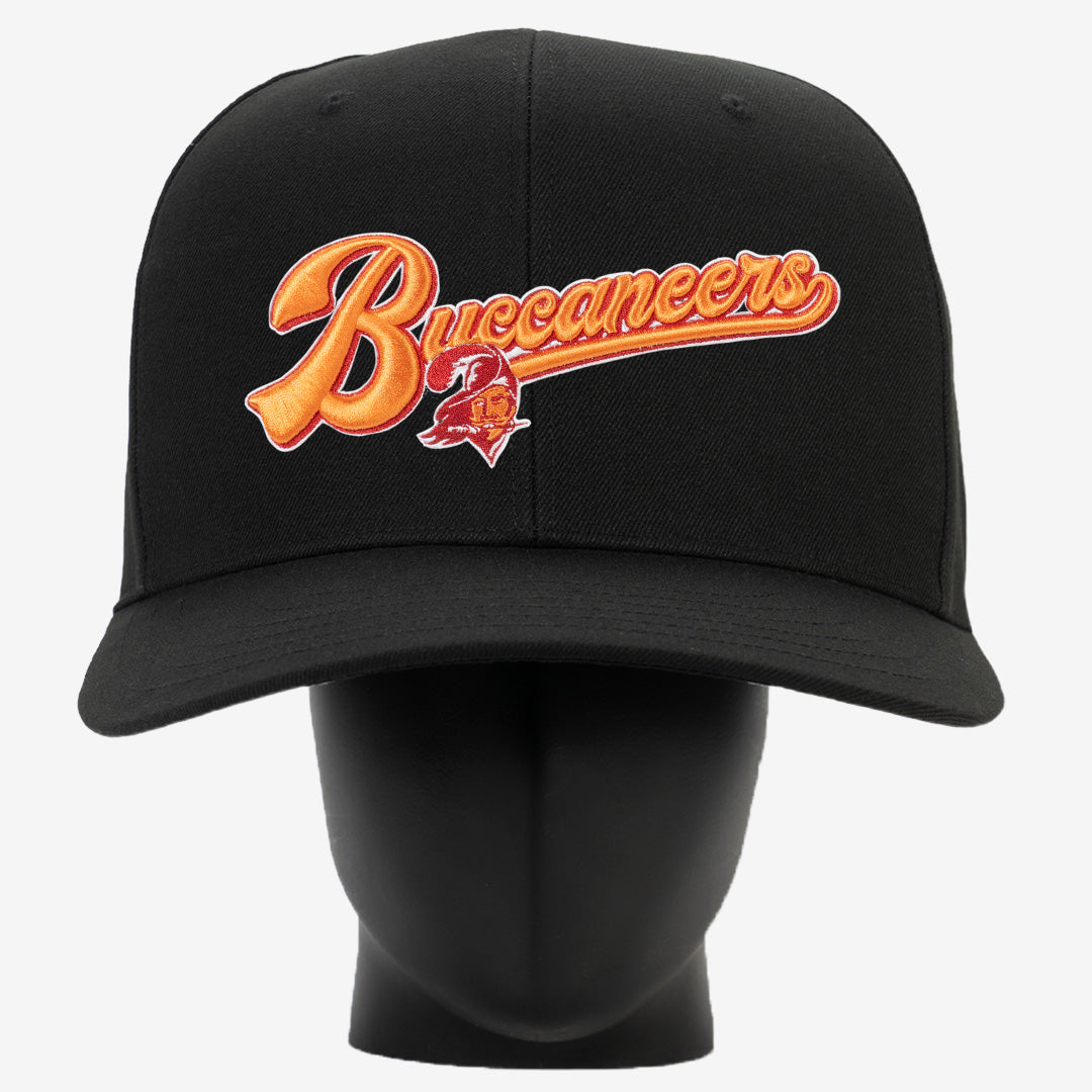 Tampa Bay Buccaneers Throwback Script NogginBoss