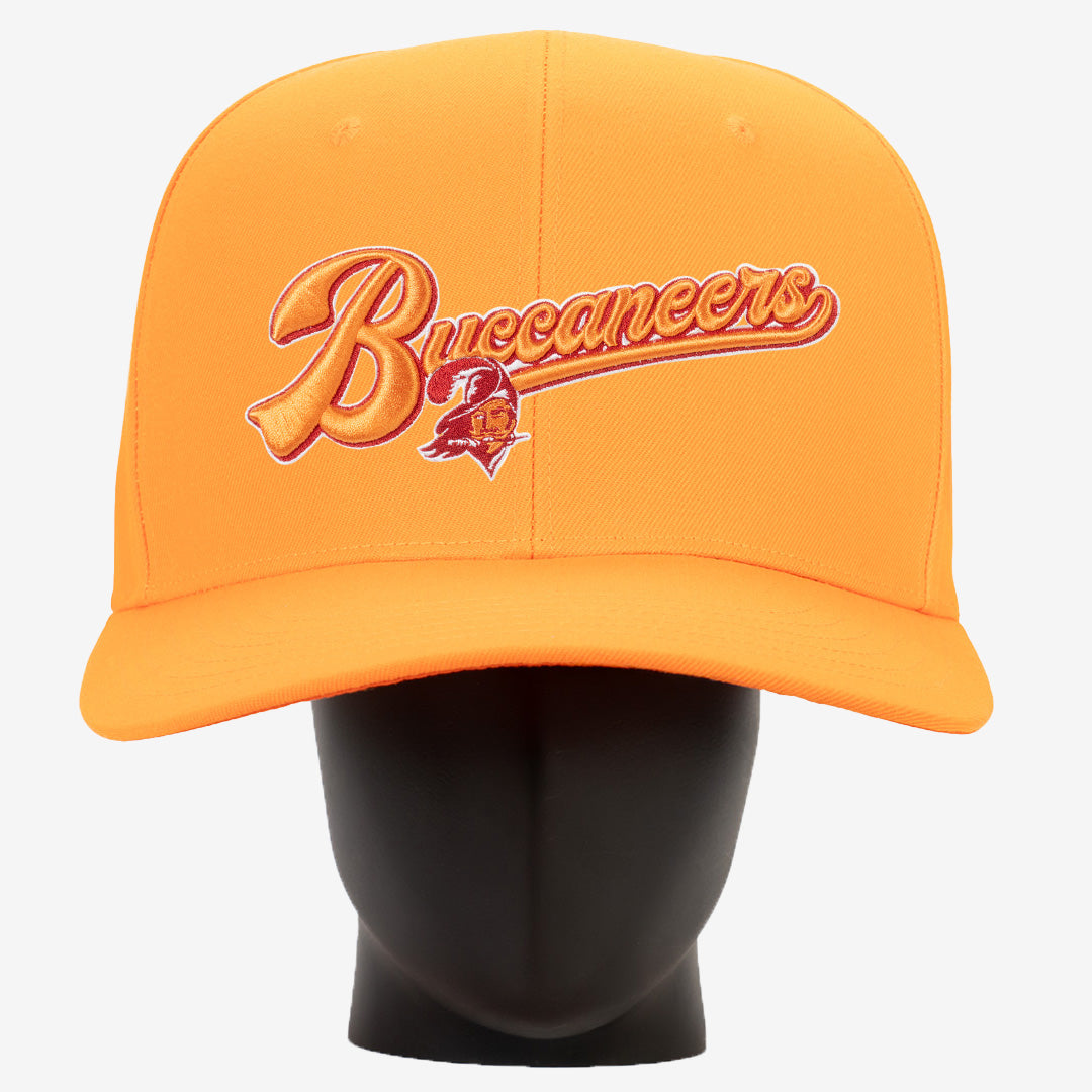 Tampa Bay Buccaneers Throwback Script NogginBoss