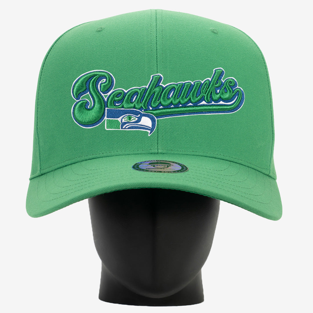 Seattle Seahawks Throwback Script NogginBoss