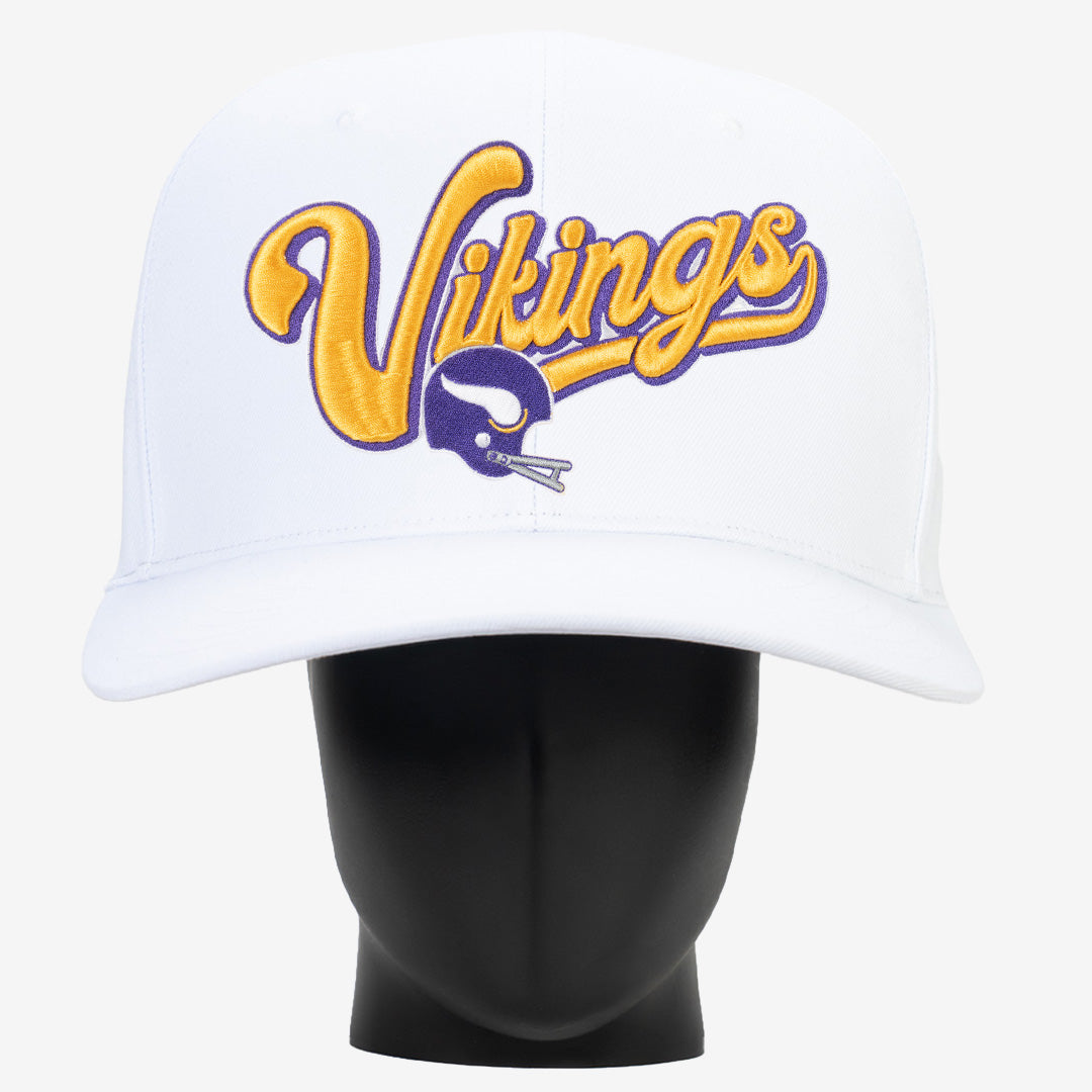 Minnesota Vikings Throwback Script NogginBoss
