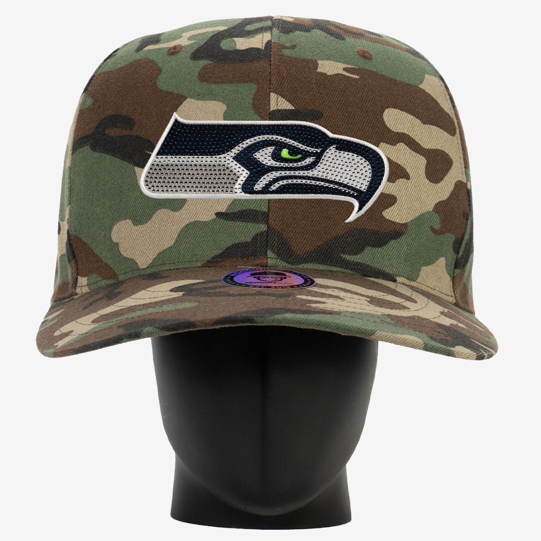 Seattle Seahawks "Bling Boss" Camo NogginBoss