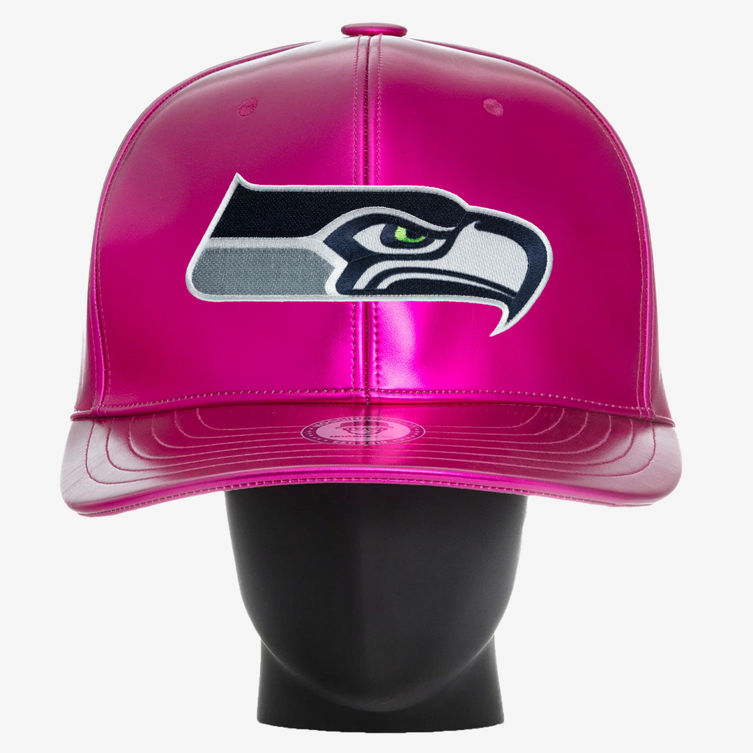 Seattle Seahawks "Chrome Collection" Pink NogginBoss