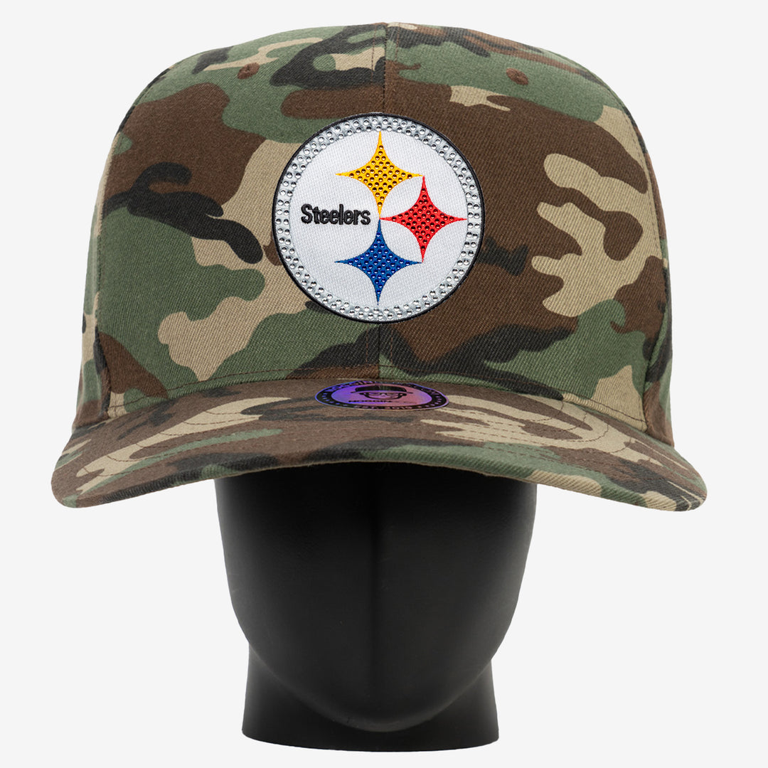 Pittsburgh Steelers "Bling Boss" Camo NogginBoss