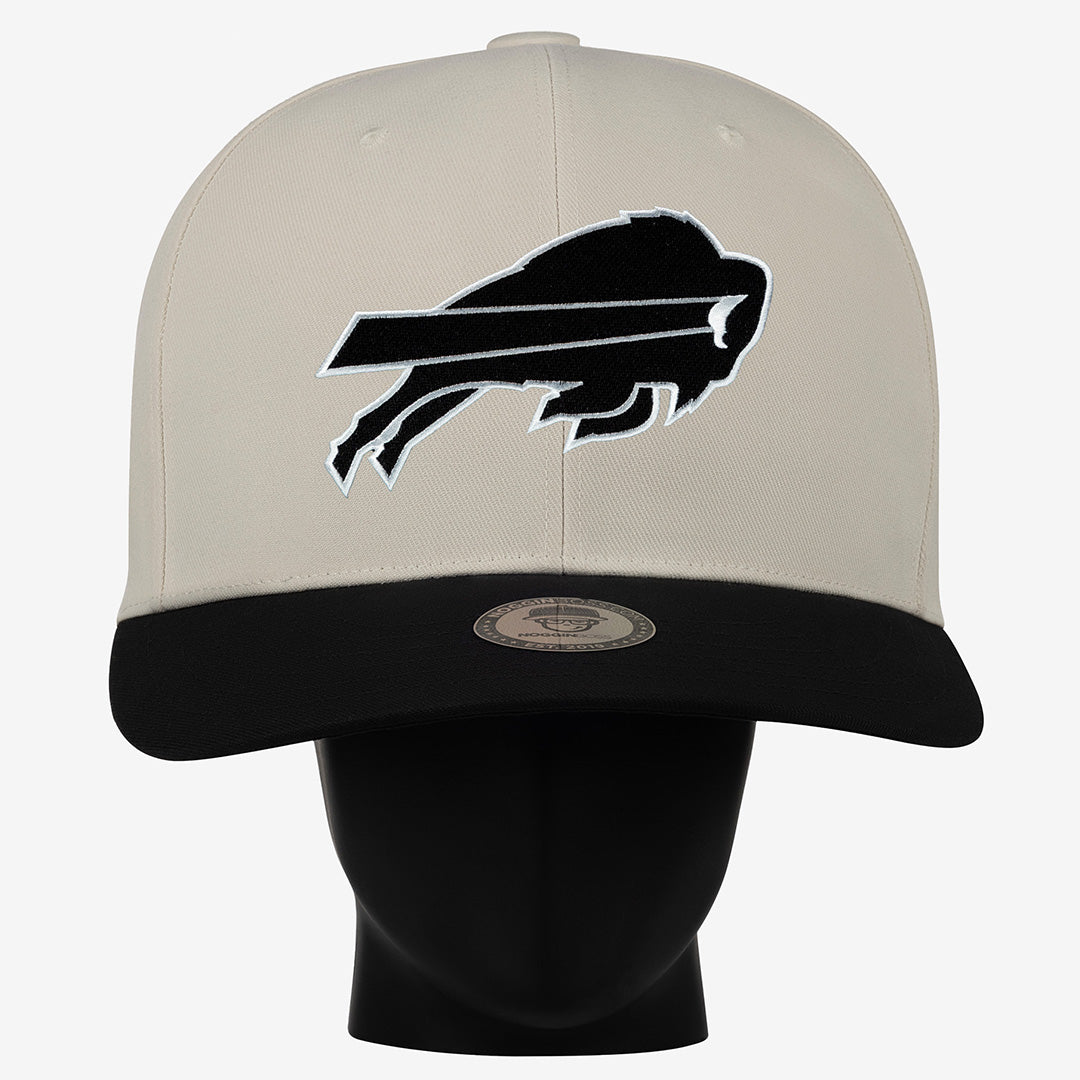 Buffalo Bills Black and White "Two Tone" Noggin