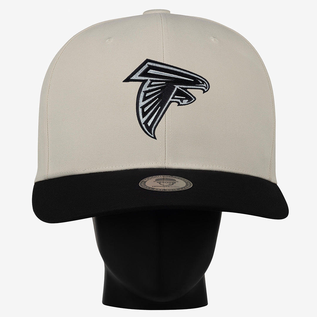 Atlanta Falcons Black and White"Two Tone" Noggin