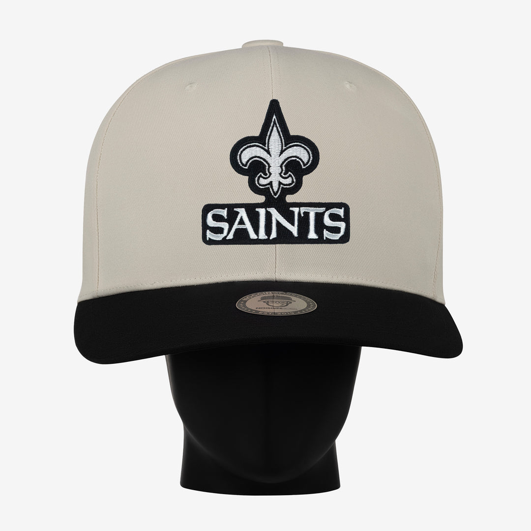 New Orleans Saints Black and White "Two Tone" Noggin