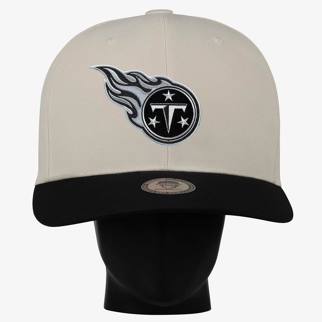 Tennessee Titans Black and White "Two Tone" Noggin