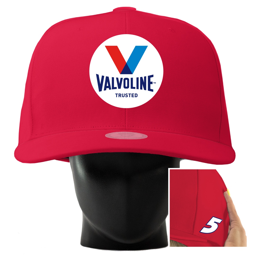 Kyle Larson #5 Valvoline Noggin