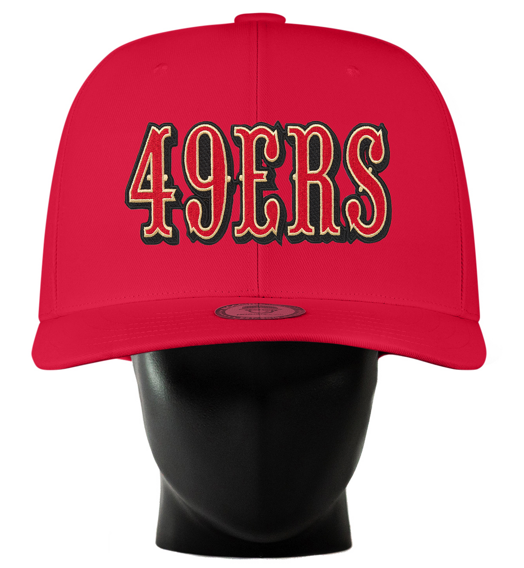San Francisco 49ers Wordmark Noggin