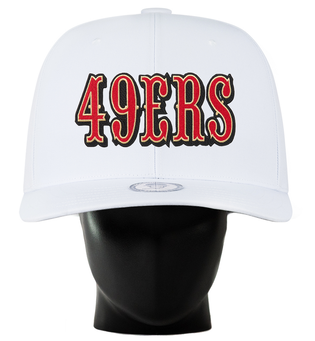 San Francisco 49ers Wordmark Noggin